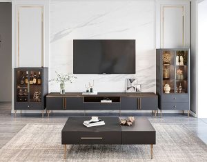 Bố trí nội thất phòng khách hợp phong thủy và các vật phẩm chiêu tài