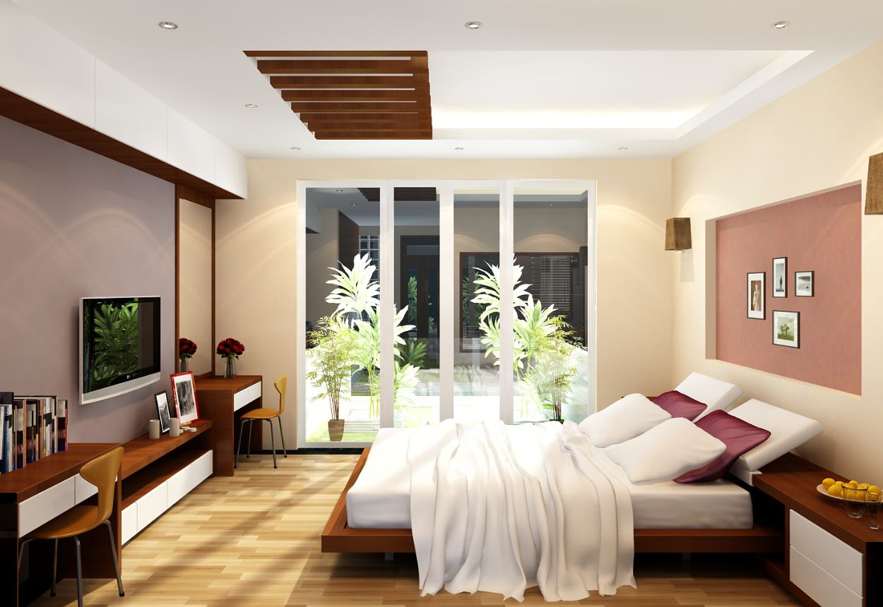 Các nguyên tắc bố trí phong thủy phòng ngủ vợ chồng chuẩn 2025