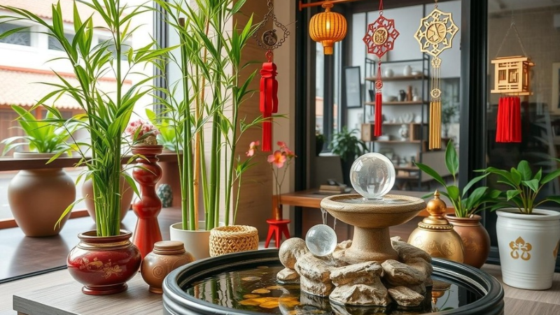 Bố Trí Phòng Khách Theo Mệnh Mộc: Bí Quyết Hút Tài Lộc 2025 4 Trang trí phòng khách theo mệnh Mộc: Cây xanh, vật phẩm phong thủy và ánh sáng