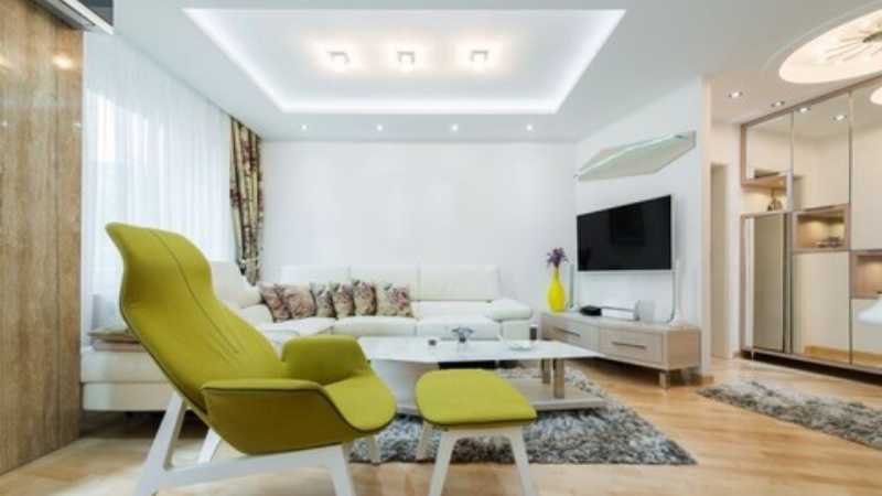 Thiết Kế Trần Giả Che Dầm: Giải Pháp Thẩm Mỹ, Phong Thủy Và Tiện Ích 4 Ứng dụng phong thủy trong thiết kế trần giả che dầm: Đừng bỏ qua yếu tố này!